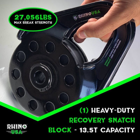 Rhino Usa RNO-SNTCH-BLCK RSA Snatch Blocks