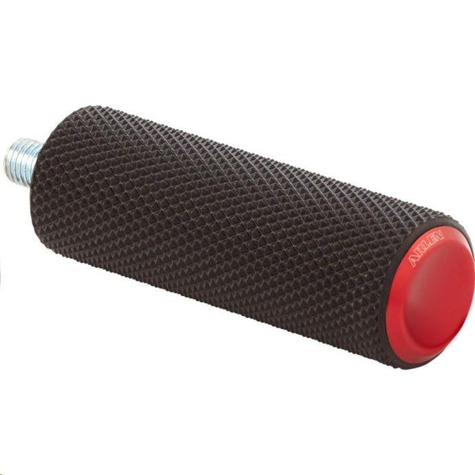 Arlen Ness 07-948 Fusion Shift Peg - Knurled - Red