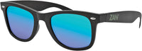 Zan Headgear Winna Sunglasses Matte Black / Smoke Green Lens Black