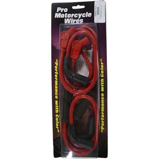 Sumax S20238 8mm Custom-Colored Plug Wires - Red