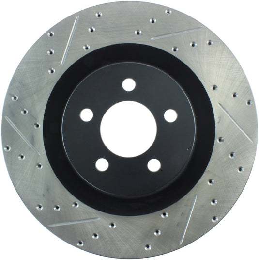 Stoptech 127.63063R ST Slot & Drill Brake Rotors