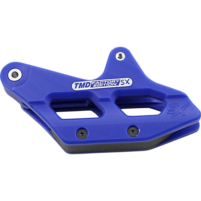 T.M. Designworks KHCG-SX5-BUS Rear Chain Guide - Swiss Blue