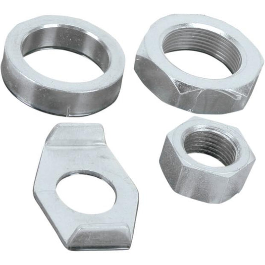 Colony 8160-4 Axle Nut Kit - Rear - Chrome