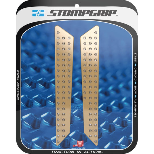 Stompgrip 55-10-0208C Volcano Profile Traction Tank Grip - Street - Clear