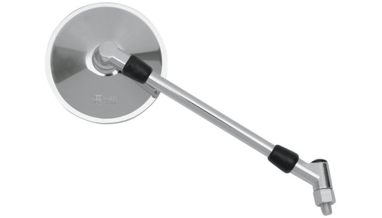 Parts Unlimited 0640-0343 Universal Chrome Mirror - Round