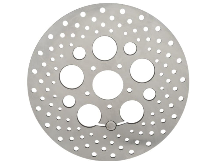 Drag Specialties 1710-1902 Stainless Steel Drilled Brake Rotor