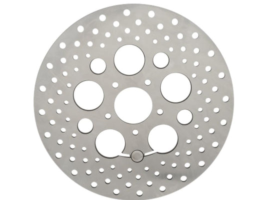 Drag Specialties 1710-1902 Stainless Steel Drilled Brake Rotor