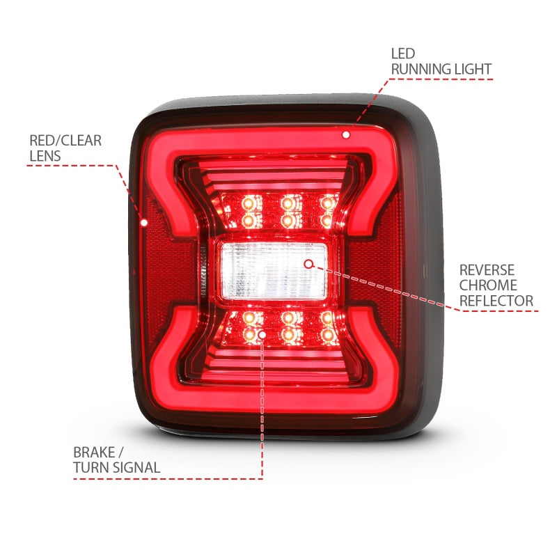 Load image into Gallery viewer, Anzo 311295 ANZ LED Taillights
