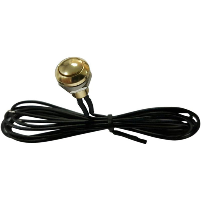 Drag Specialties 2106-0418 Mini Push-Button Switch - Gold