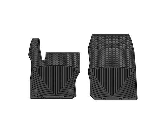 Weathertech W254 WT Rubber Mats - Front - Blk