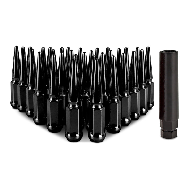 Load image into Gallery viewer, Mishimoto MMLG-SP1415-32BK MM Lug Nuts - Steel
