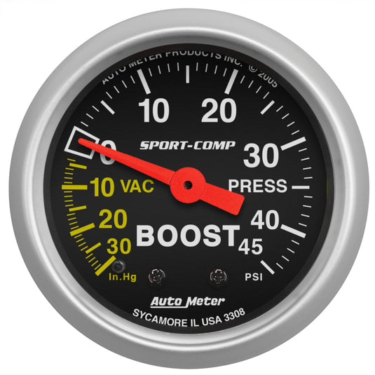 Autometer 3308 AM Sport-Comp Gauges