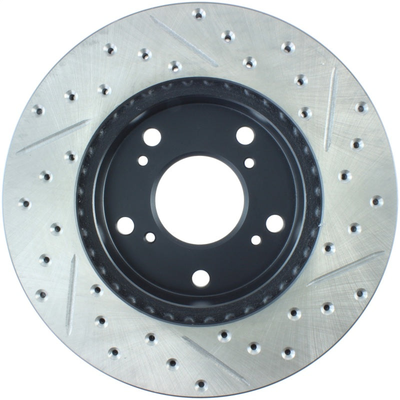 Load image into Gallery viewer, Stoptech 127.40056R ST Slot &amp; Drill Brake Rotors
