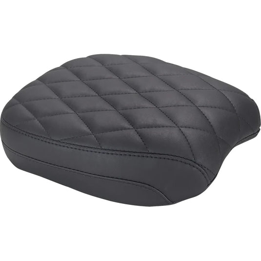 Mustang 84153 Wide Tripper Passenger Seat - Diamond Stitch - Black