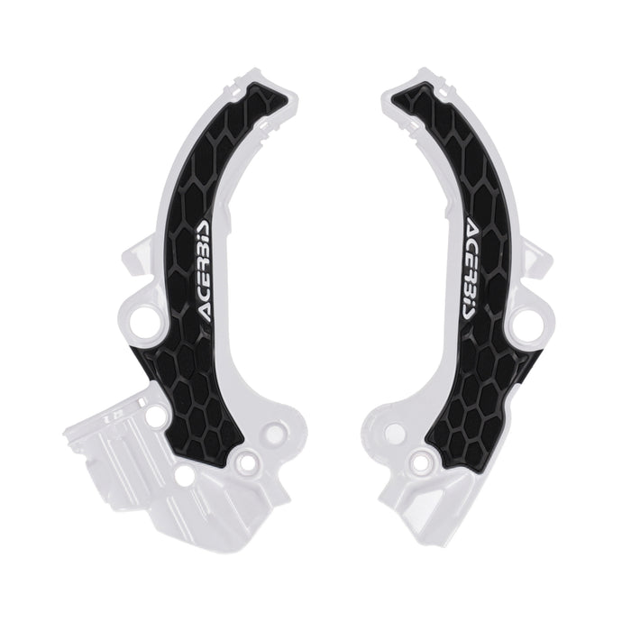 Acerbis 2985891035 X-Grip Frame Guard - White/Black