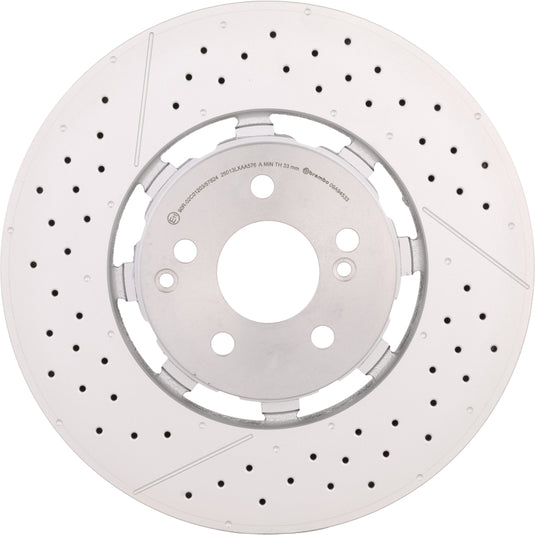 Brembo Oe 09.A945.33 BRE Drilled UV Coated Rotors