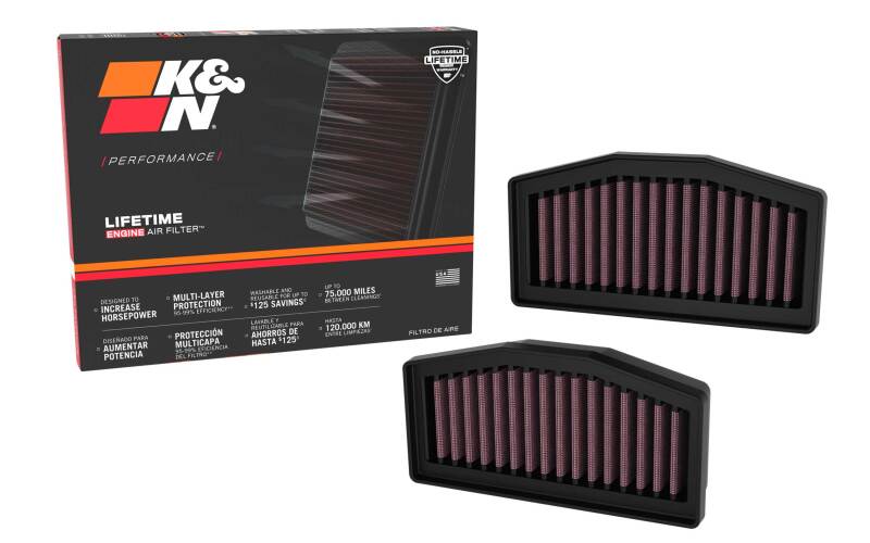 Load image into Gallery viewer, K&amp;N Engineering BM-1324 KN Motorcycle Direct Fit Air Filters
