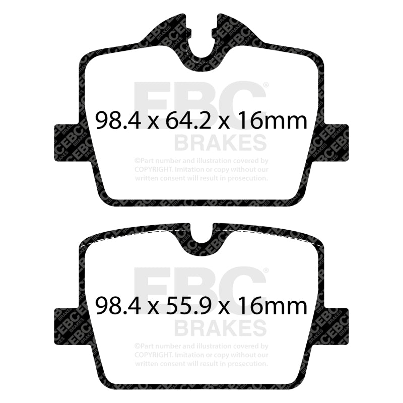 Load image into Gallery viewer, Ebc UD2221 EBC Ultimax2 Brake Pad Sets
