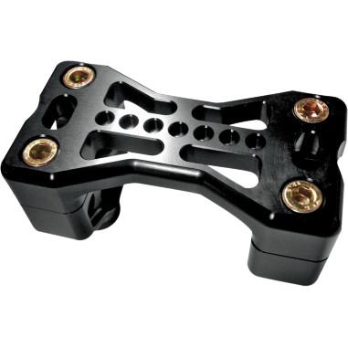 Joker Machine 03-861B Series 900 Handlebar Clamp Assemblies - Black Anodized
