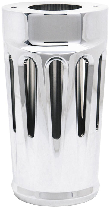 Arlen Ness 20-027 Deep Cut Fork Boot Covers (+2in.) - Chrome