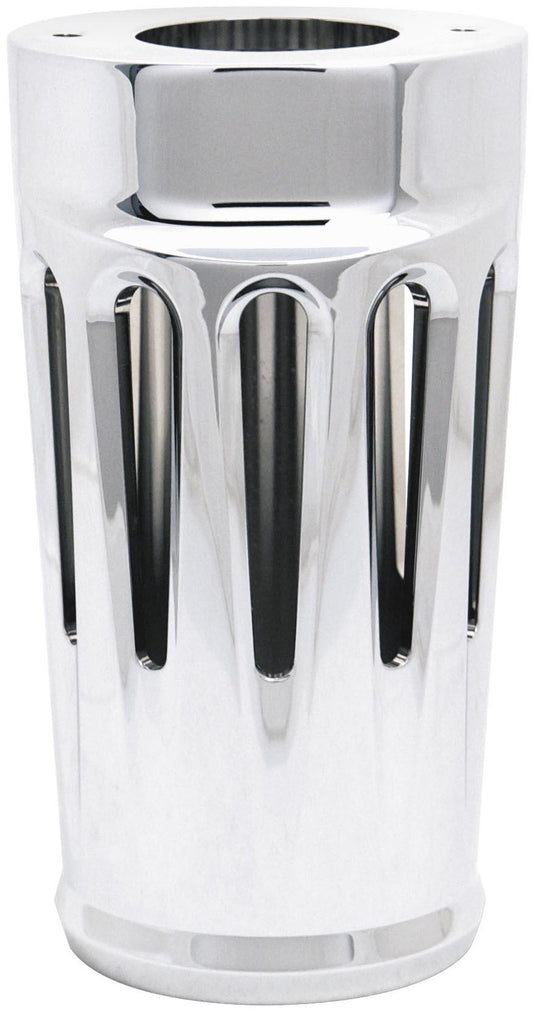 Arlen Ness 20-027 Deep Cut Fork Boot Covers (+2in.) - Chrome