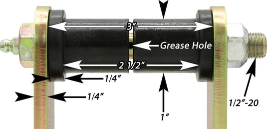 Rockjock CE-9034 ROK Leafspring Components