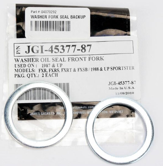 James Gasket JGI-45377-87 Fork Seal Backup Washers