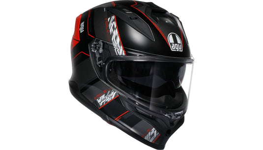 Agv K7 Kyber Helmet (Medium, Matte Black/Red)