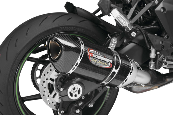 Yoshimura 14161BP220 Alpha Street Series Slip-on - Carbon Fiber Muffler