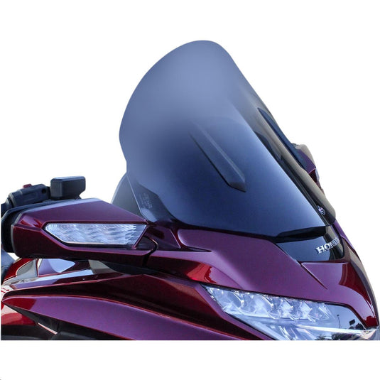 Klock Werks KWW-06-0559 18in. Flare Windshield - Non Vented - Dark Smoke