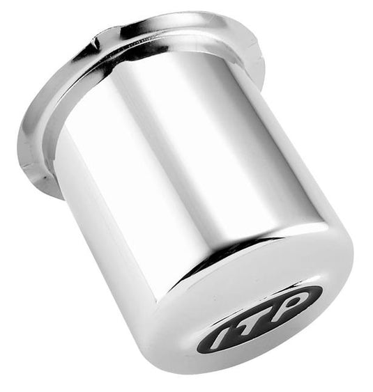 Itp SM1300 Delta Steel Wheel Center Cap - 4/110 Bolt Pattern - Chrome