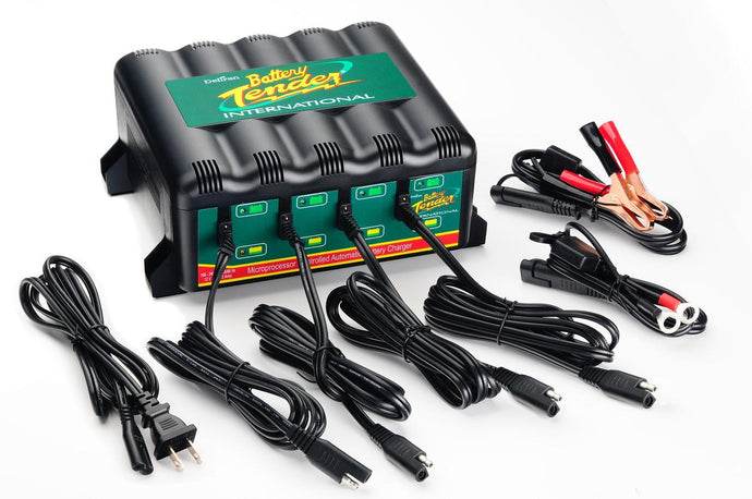 Battery Tender 022-0148-DL-WH 4 Bank International Battery Charger