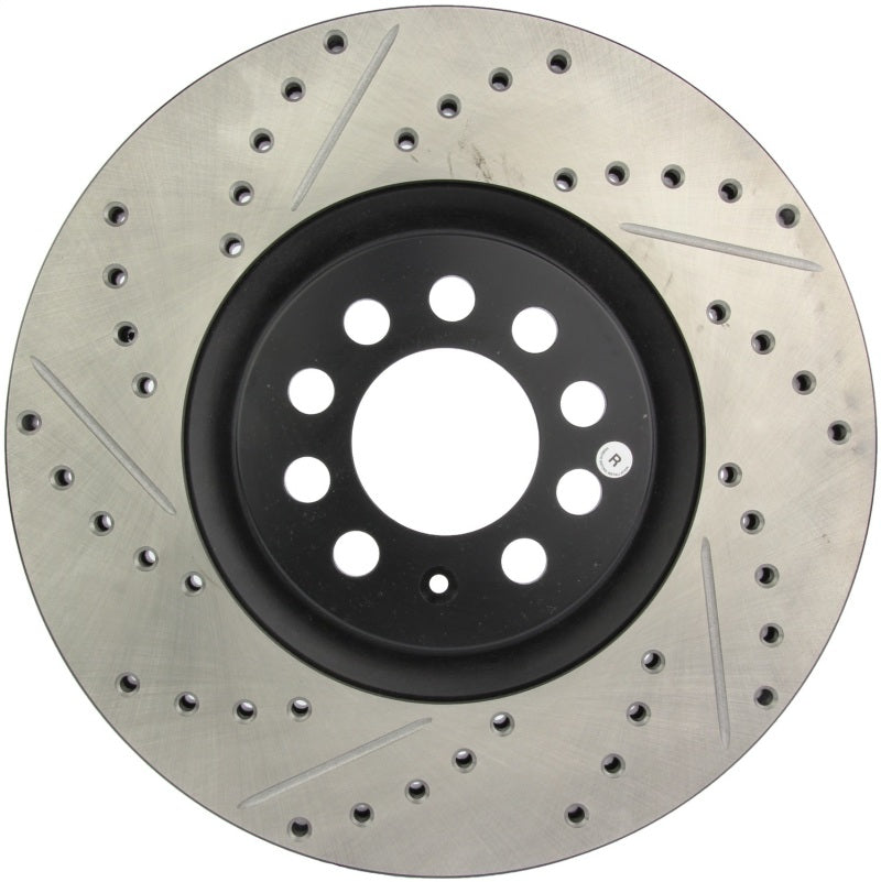 Load image into Gallery viewer, Stoptech 127.33062R ST Slot &amp; Drill Brake Rotors
