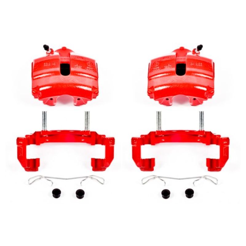 Load image into Gallery viewer, Powerstop S2974A PSB Red Calipers
