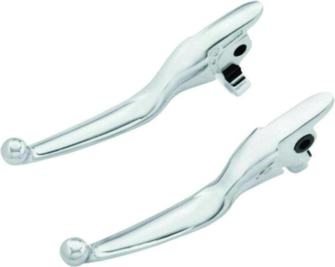 Harddrive 053884 Custom Levers - Smooth - Chrome