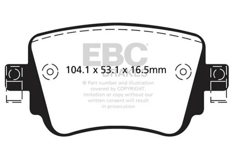 Load image into Gallery viewer, Ebc UD1779 EBC Ultimax2 Brake Pad Sets
