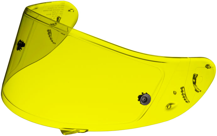 Shoei CWF-1 Pinlock Shield with Tear-Off Post - HD Yellow