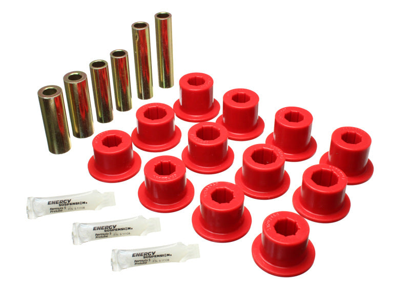 Load image into Gallery viewer, Energy Suspension 8.2117R ES Spring/Shackle Bush - Red
