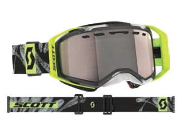 Chrome Black/Safety Yellow / Silver Chrome Lens