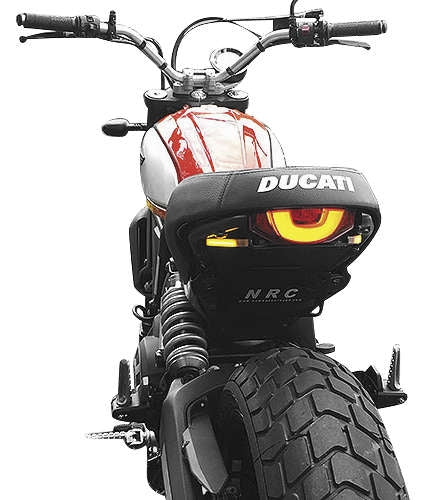 New Rage Cycles RYKER-SIDE Fender Eliminator with Side Mount License Plate Bracket