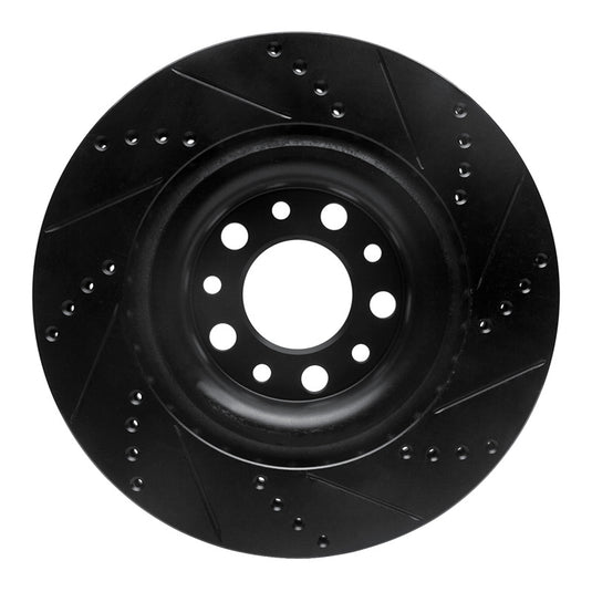 R1 Concepts 633-16013L RNC Brake Rotor - Drill & Slot