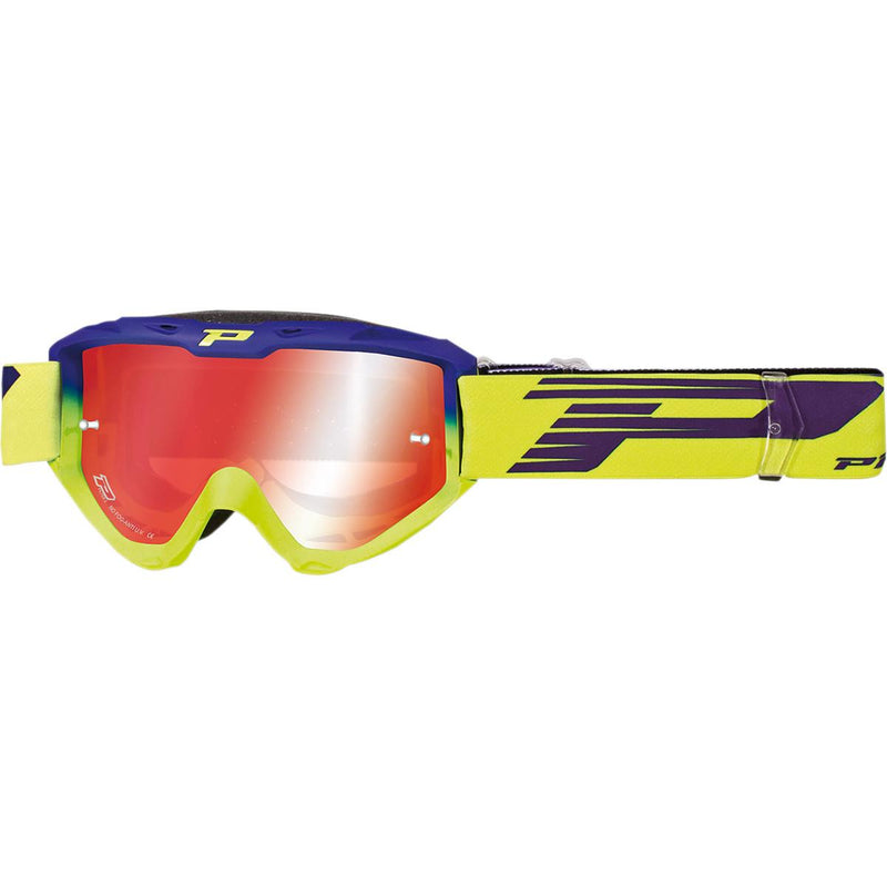 Load image into Gallery viewer, Electric Blue/Fluorescent Yellow / Mirrored Lens
