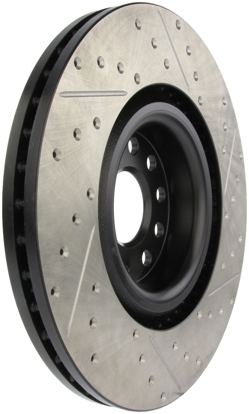 Load image into Gallery viewer, Stoptech 127.33112R ST Slot &amp; Drill Brake Rotors
