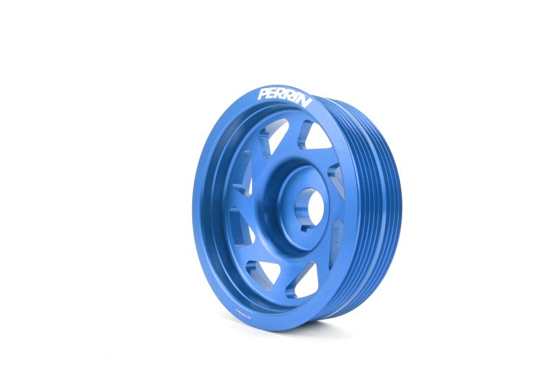Load image into Gallery viewer, Perrin Performance PSP-ENG-100BL PA Crank Pulley
