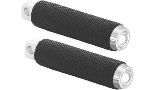 Rough Crafts RC-400-001 Foot Peg - Chrome - Knurled