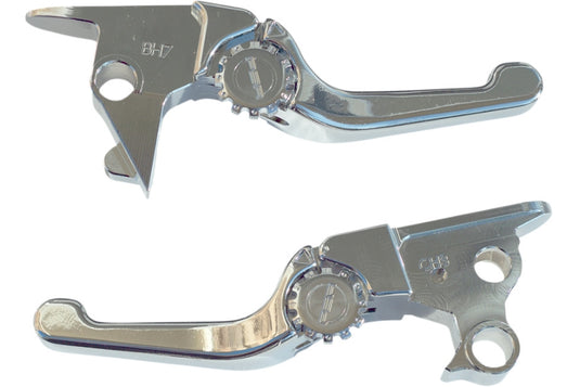 Powerstands Racing 12-01656-20 Anthem Shorty Lever Set - Chrome