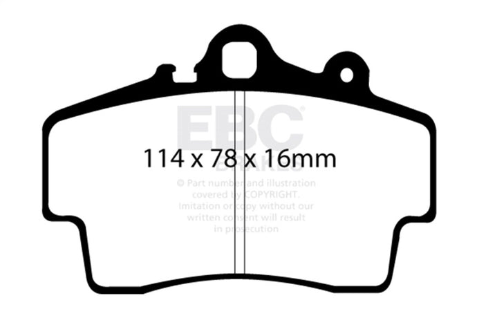 Ebc DP51207NDX EBC Bluestuff Brake Pad Sets