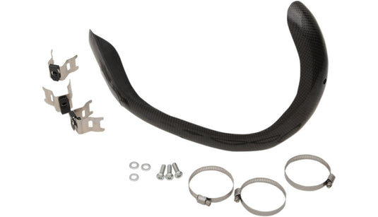 Moose Racing MPG35017E Pipe Guard by E Line for 4-Stroke Exhaust - Stock