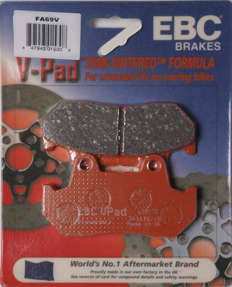 EBC FA69V Semi-Sintered V Brake Pads