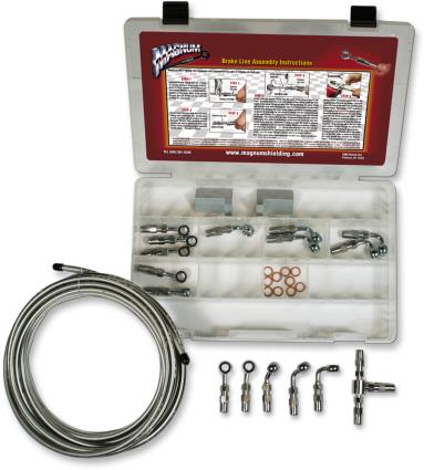 Magnum 399004 BYO Build-Your-Own DOT Brake Line Builder Kit